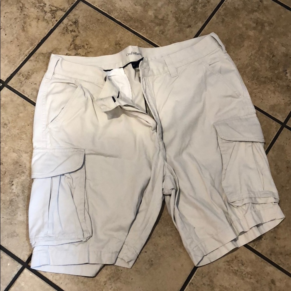 Croft & Borrow Khaki cargos
